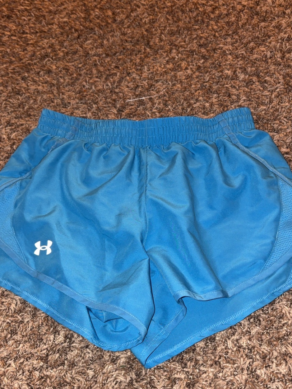 Under Armour Teal Women's Athletic Running Shorts